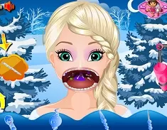 Frozen  Games, Frozen Elsa Throat Care, Games-kids.com