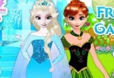 Frozen  Games, Frozen Garden, Games-kids.com