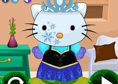 Hello Kitty Games, Frozen Hello Kitty Dress Up, Games-kids.com