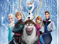 Frozen  Games, Frozen Hidden Stars, Games-kids.com