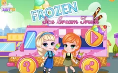 Frozen  Games, Frozen Ice Cream Truck, Games-kids.com