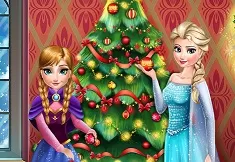 Frozen  Games, Frozen Perfect Christmas Tree, Games-kids.com