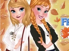 Frozen  Games, Frozen Sisters Autumn Trends, Games-kids.com