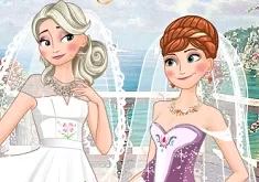 Frozen  Games, Frozen Sisters Double Wedding, Games-kids.com
