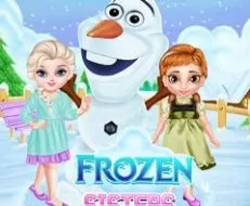 Frozen  Games, Frozen Sisters Snow Fun, Games-kids.com