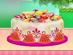 Cooking Games, Fruity Ice Cream Cake, Games-kids.com