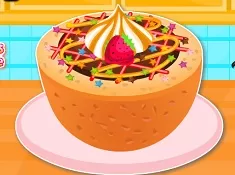 Cooking Games, Fudge Puddles Cake, Games-kids.com