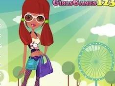 Girl Games, Funfair Dress Up, Games-kids.com