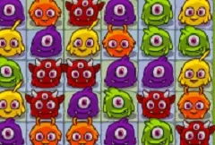 Bejeweled Games, Funny Monsters, Games-kids.com