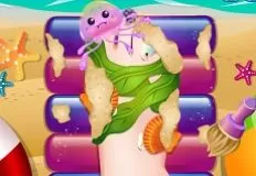 Doctor Games, Funny Toenail, Games-kids.com