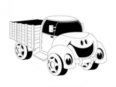 Cars Games, Funny Trucks Coloring, Games-kids.com