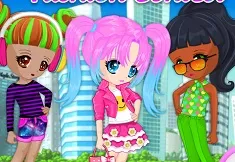 Dress Up Games, Gamellina Friends Fashion Contest, Games-kids.com