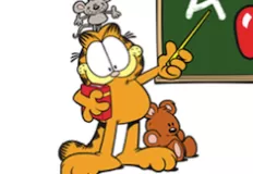 Garfield Games, Garfield ABC, Games-kids.com