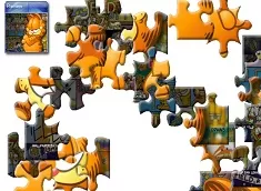 Garfield Games, Garfield Arcade Puzzle, Games-kids.com