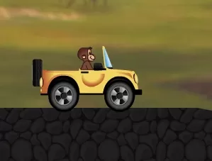 Curious George Games, George Car Driving , Games-kids.com