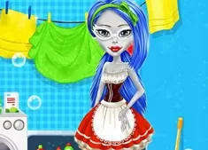 Monster High Games, Ghoulia Yelps Great Cleaning, Games-kids.com