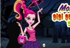 Monster High Games, Gigi Grant Charisma Dress Up, Games-kids.com