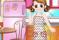 Girl Games, Girl is Cooking , Games-kids.com