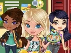 Girl Games, Girls Eat Pancake, Games-kids.com