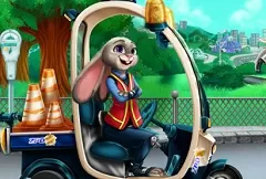 Zootopia Games, Girls Fix It Bunny Car, Games-kids.com