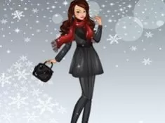 Girl Games, Glamorous Winter Looks, Games-kids.com