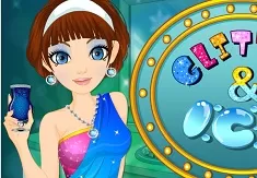 Girl Games, Glitter and Ice Makeover, Games-kids.com