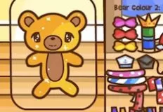 Girl Games, Glitter Bear Dress Up, Games-kids.com