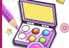 Girl Games, Glitter Beauty Coloring and Drawing, Games-kids.com