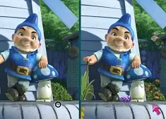 Gnomeo and Juliet Games, Gnomeo and Juliet Spot the Differences, Games-kids.com