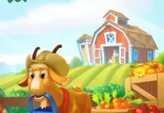 Puzzle Games, Golden Farm, Games-kids.com