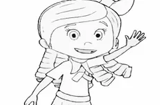 Goldie and Bear Games, Goldie Coloring Page, Games-kids.com