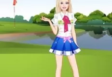 Girl Games, Golf Fashionista Dress Up, Games-kids.com