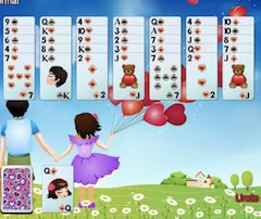 Solitaire Games, Golf Solitaire First Love, Games-kids.com