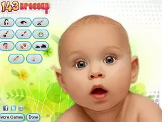 Baby Games, Gorgeous Baby Makeover, Games-kids.com