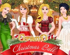 Princess Games, Grand Christmas Ball, Games-kids.com