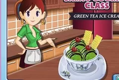 Cooking Games, Green Tea Ice Cream, Games-kids.com