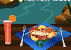 Cooking Games, Grilled Fish with Lemon, Games-kids.com