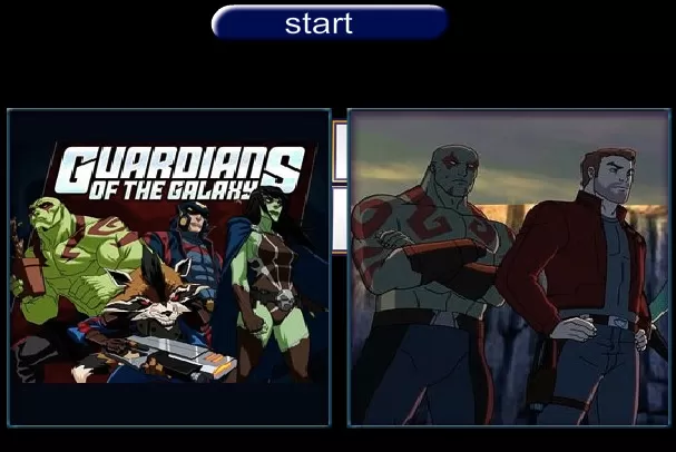 Guardians of the Galaxy Games, Guardians of the Galaxy Memory, Games-kids.com