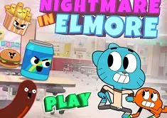 Gumball Games, Gumball Nightmare in Elmore, Games-kids.com