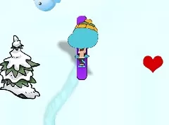 Gumball Games, Gumball Snowboarding, Games-kids.com