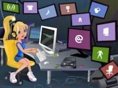 Bratz Games, Hacker Girl, Games-kids.com