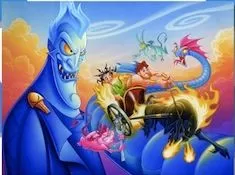 Hercules Games, Hades and Hercules Characters Puzzle, Games-kids.com