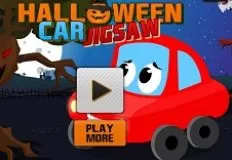 Cars Games, Halloween Car Jigsaw, Games-kids.com