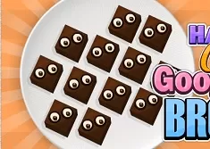 Halloween Games, Halloween Cooking Googly Eyes Brownies, Games-kids.com