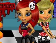 Girl Games, Halloween Doli Party, Games-kids.com