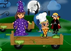 Dora Games, Halloween Dress Up Parade, Games-kids.com