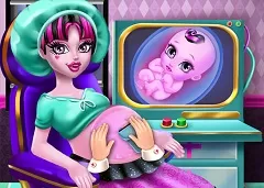 Monster High Games, Halloween Pregnant Checkup , Games-kids.com