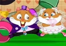 Animal Games, Hamster Couple Dress Up, Games-kids.com