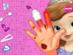 Sofia the First Games, Hand Emergency, Games-kids.com