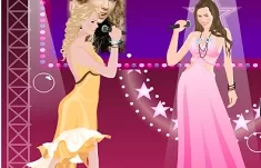 Celebrities Games, Hannah Montana and Taylor Swift, Games-kids.com